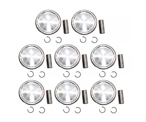 8x Piston Set w/rings for Jaguar Land Rover 5.0 V8 Supercharged Engine AJ133 - Picture 1 of 6