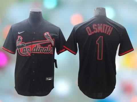 Men's St. Louis Cardinals - #1 Ozzie Smith Cool Base Stitched Jersey Cover