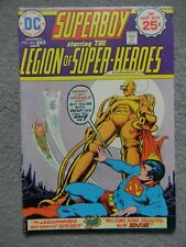 Superboy starring The Legion Of Super-Heroes #206 (DC Comics) Feb 1975 (VG+) 