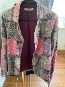 CHLOE K LADIES MULTI COLORED JACKET SIZE MEDIUM. - Picture 1 of 7