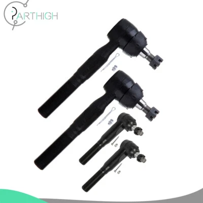 2Pcs Front Outer Steering Tie Rod End For 1999-2007 Ford F-250 F-350 Super Duty - Image 1 of 4