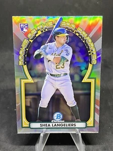 Shea Langeliers RC 2023 Bowman Chrome Rookie of the Year Favorites Card ROYF-10 - Picture 1 of 2
