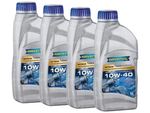 4 (4x1) Liter RAVENOL Motogear SAE 10W-40 GL-4, Getriebeöl 125010 - Bild 1 von 1