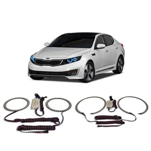 Bright Blue Angel Eye Headlight Halo kit for Kia Optima 11-13 - Bild 1 von 2