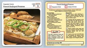 French Scalloped Potatoes #10 - Vegetable - My Favourite Recipes Cardmark Card - Picture 1 of 1
