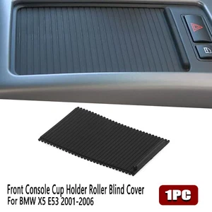 For BMW X5 E53 2000-2006 Black Center Cup Holder Roller Blind Cover 51168408026 - Bild 1 von 12