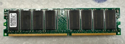 EBD52UC8AAFA-7B Elpida 512MB DDR Non ECC PC-2100 266Mhz Memory - Image 1 of 2