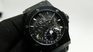 Hublot Classic Fusion Aerofusion Moonphase Black Magic Ceramic 547.CX.0170.LR - Picture 1 of 6