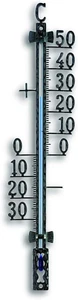 TFA Dostmann 12.5001.01 Analogue Outdoor Thermometer Metal with Freestanding ... - Picture 1 of 1