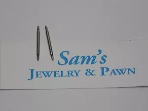 2 barras de resorte 19 mm SS pin Rolex Air-King 14000 114200 fecha 15200 115200 #RL-SB1 - Imagen 1 de 5