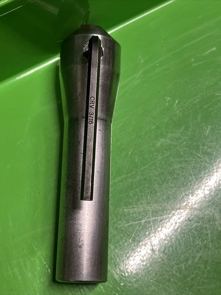 Vástago de taladro R8 roscado. Vástago de taladro R8 Bridge Port Arbor. "5"" de largo X 7/16 bits" Foto 1 de 4