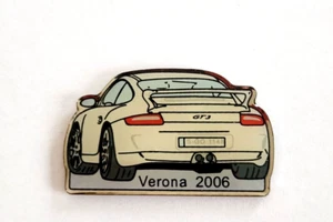 Porsche 911 GT3 Lapel Pin  Verona 2006 International Auto Show Pin - Picture 1 of 3