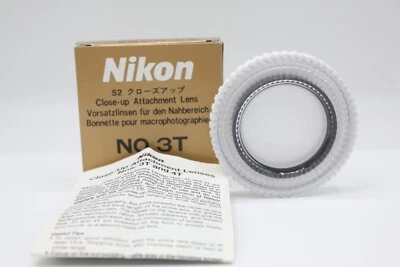 Nikon 52mm Close-Up Circular Filter Attachment No.3T w/Case, Boxed *JP - Image 1 of 4