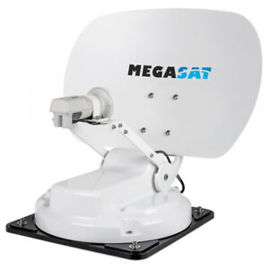 Megasat Caravanman kompakt 3 vollautomatische Sat Satelliten Antenne System Blue