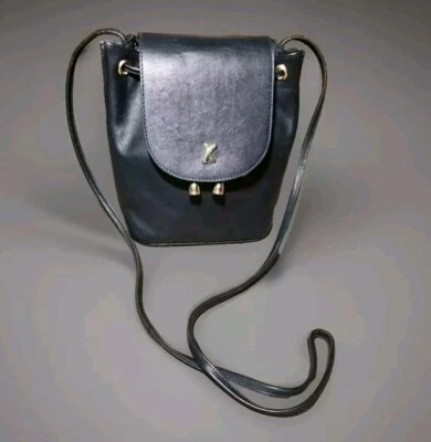 Bolso Cubo PALOMA PICASSO BL 0588688 Cuero Azul Mini Cordón Usado en Excelente Condición Foto 1 de 4
