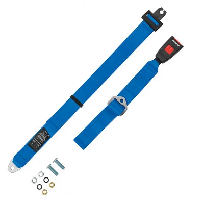 Cinturón de seguridad ajustable de 2 puntos para Fiat Ducato en azul Foto 1 de 4