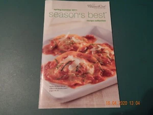 THE PAMPERED CHEF SPRING/SUMMER 2011 SEASON'S BEST RECIPE COLLECTION COOKBOOK - Picture 1 of 6