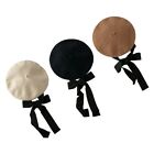 Stylish and Warm Hat for Baby Girls Casual Beret Cold Proof Headgear