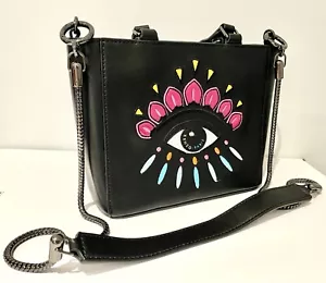 Kenzo Eye Leather Tote Shoulder Bag - Picture 1 of 10