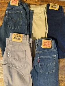 Boys clothes lot size 10 boys used clothes size 10 boys Levi’s jeans size 10 - Picture 1 of 6