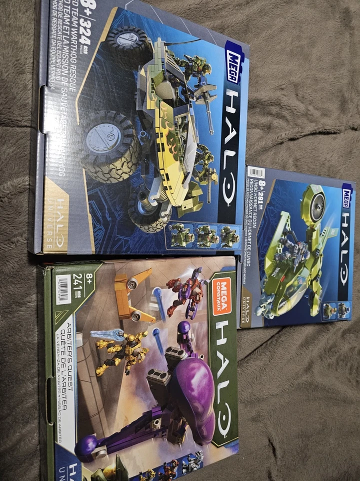 Halo Mega Construx Red Team Rescue Arbiters Quest Hornet Recon sellado  Foto 1 de 1