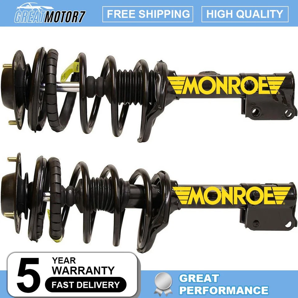 Kit de amortiguador delantero Monroe de 2 piezas para Kia Sportage 2,7 L 2005 2007 2009 2010 Foto 1 de 3