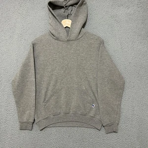 Sudadera con Capucha Russell Atlética Juvenil Gris Medio Pullover De Colección Hecha en EE. UU. Años 90 - Imagen 1 de 8