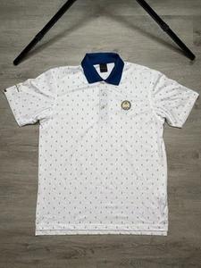 Camisa Polo Dunning Golf Mediana Para Hombre PGA Golf Elastizada Rendimiento Blanca - Imagen 1 de 5