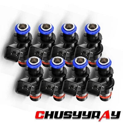 8pcs 12580681 Fuel Injectors For 2005-2009 Saab 9-7X 5.3L 6.2L V8 - Image 1 of 4