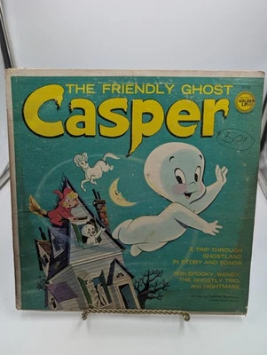 Casper Friendly Ghost Trip Through Ghostland Lp Record Golden Records Halloween Foto 1 de 4