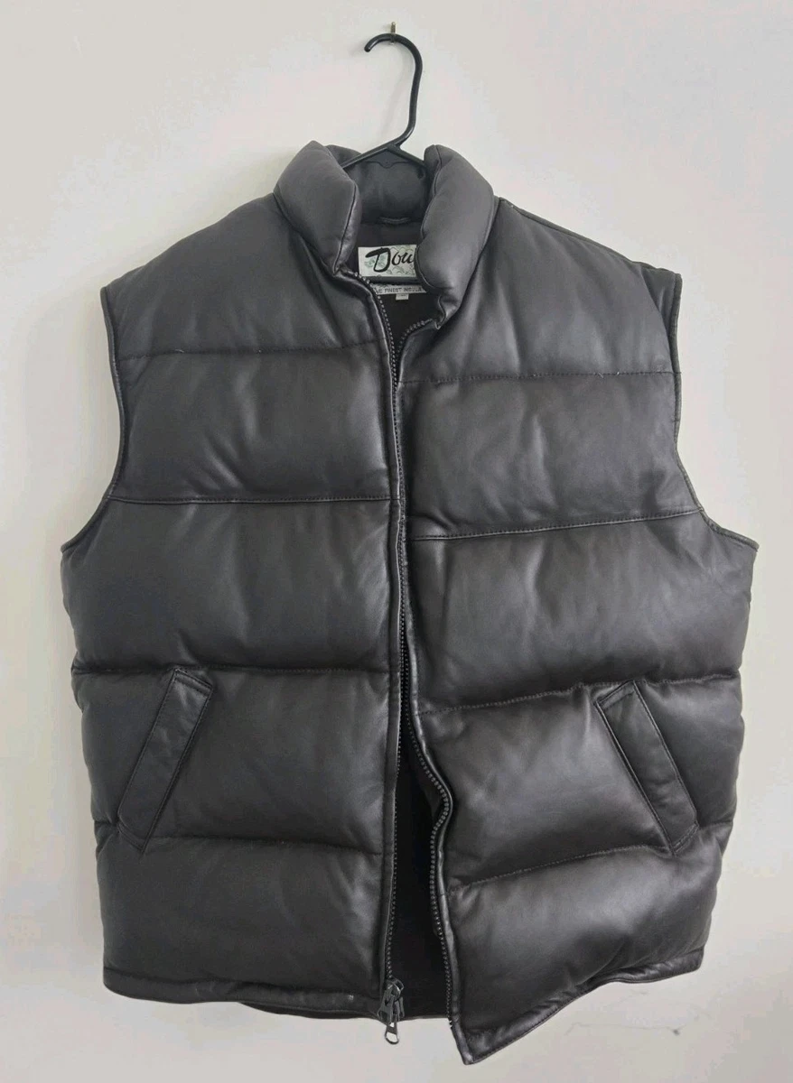 SCHOTT Vest Coats, Jackets & Vests Leather Outer Shell for Men for