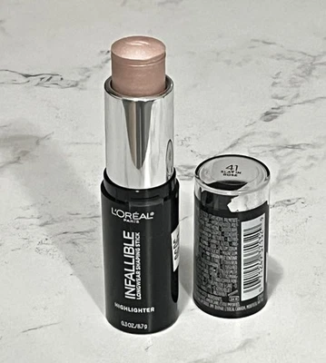 Loreal Paris Infallible Longwear Shaping Stick Highlighter - 41 Slay in Rose - Image 1 of 3