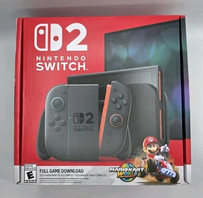 Nintendo Switch 2 Mario Kart World Bundle Console & Game - NEW - SHIPS SAME DAY - Image 1 of 4