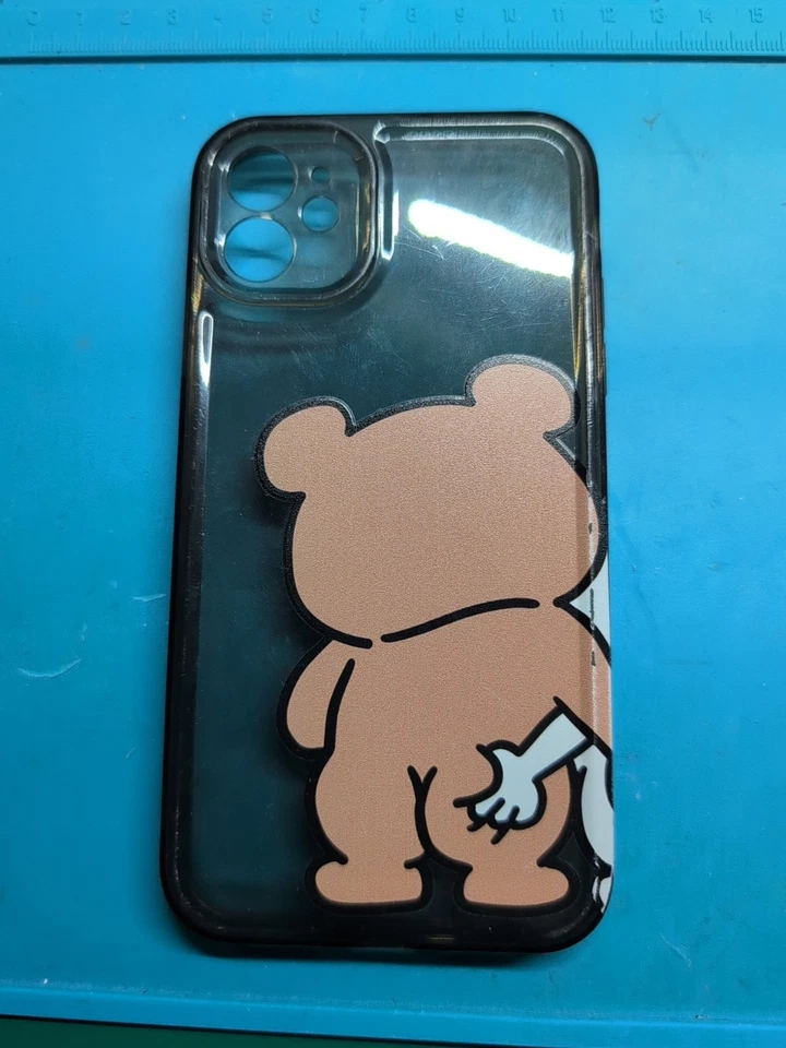 Apple Silicone Cover per Apple iPhone 11 - Bubu E Dudu - Immagine 1 di 1