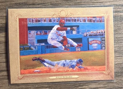 2007 Topps Turkey Red - #10 Jimmy Rollins - Image 1 of 2