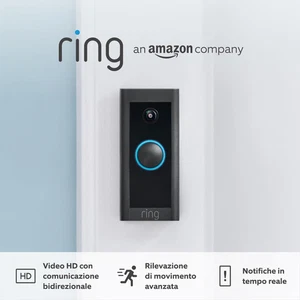 Videocitofono Cablato (Video Doorbell Wired) | Videocitofono in HD Con Rilevazio - Foto 1 di 12