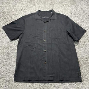 Tommy Bahama Island Zone Medium Silk Button Shirt Mens EUC Hawaiian - Picture 1 of 8