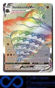 Pokemon #206/198 Sandaconda VMAX (Secreto) - Imagen 1 de 2