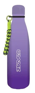 BORRACCIA in acciaio inox 304 SEVEN bottle SFUMATA 500 ml VIOLA caldo e freddo - Picture 1 of 1