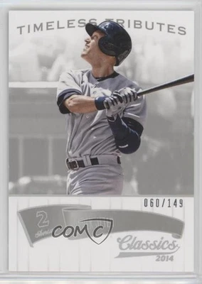 2014 Panini Classics Timeless Tributes Silver /149 Derek Jeter #33 HOF - Image 1 of 2