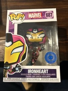 Funko Pop! Vinyl: Marvel - Ironheart (Chase) (Glows in the Dark) - Mama Mio ... - Picture 1 of 6