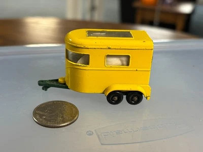 Matchbox Lesney #43-C Pony Trailer - Green Base - Image 1 of 4
