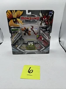 New Monsuno 2 pack Airchopper vs Stingapede 2 Cards Eklipse & Storm - Picture 1 of 5