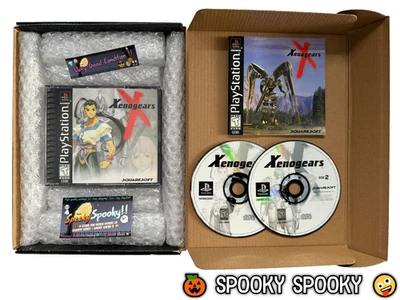 Xenogears PS1 - NTSC-U/C USA VGC CIB with Reg - High Quality Packing - Tracked - Image 1 of 4