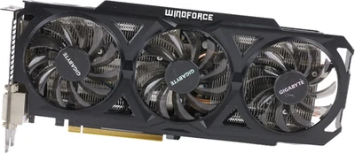 GIGABYTE GV-N760OC-2GD WindForce GTX 760 2GB GDDR5 Graphics Card GPU - Image 1 of 4