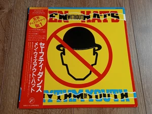 MEN WITHOUT HATS - RHYTHM OF YOUTH LP 1983 OBI INSERT JAPAN STATIK RECORDS NM - Picture 1 of 7