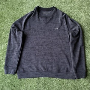 Greg Norman Pullover Crewneck Sweatshirt Golf Herren Gr. L grau - Bild 1 von 5