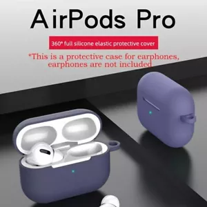 Für AirPods Pro Schutzhülle Silikon neu einfarbig Apple Bluetooth Headset - Bild 1 von 7