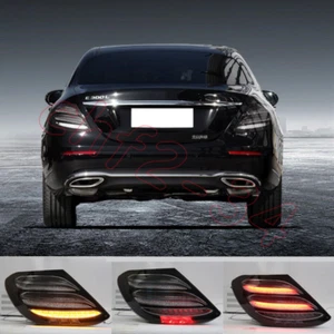For mercedes E-class w213 Smoke Black LED Rear Lamps Taillights Dynamic Signal - Picture 1 of 11