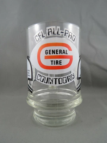 Vintage CFL Mug- CFL All Pro Countdown By General Tire - Offical Calls on Side Cover